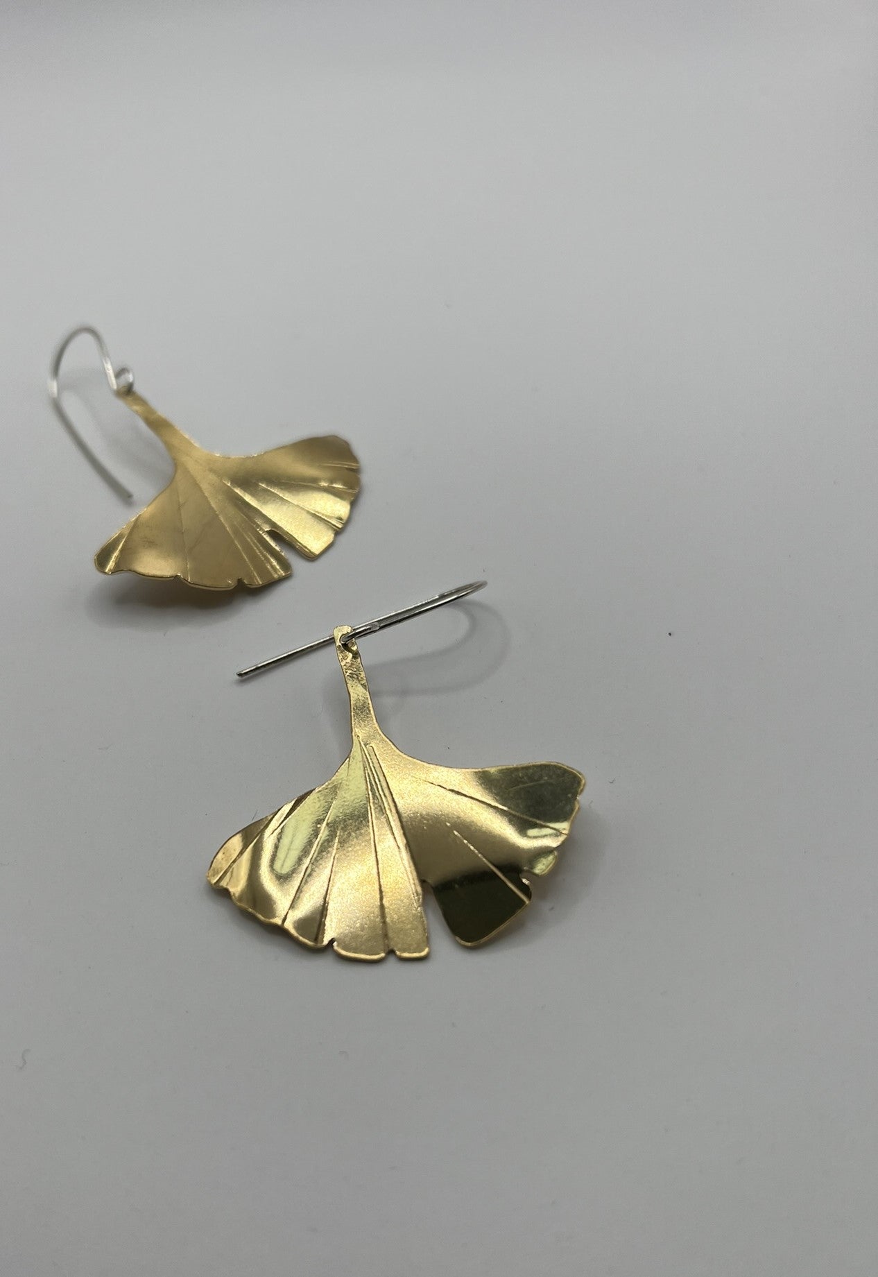 Ginkgo Leaf Earring